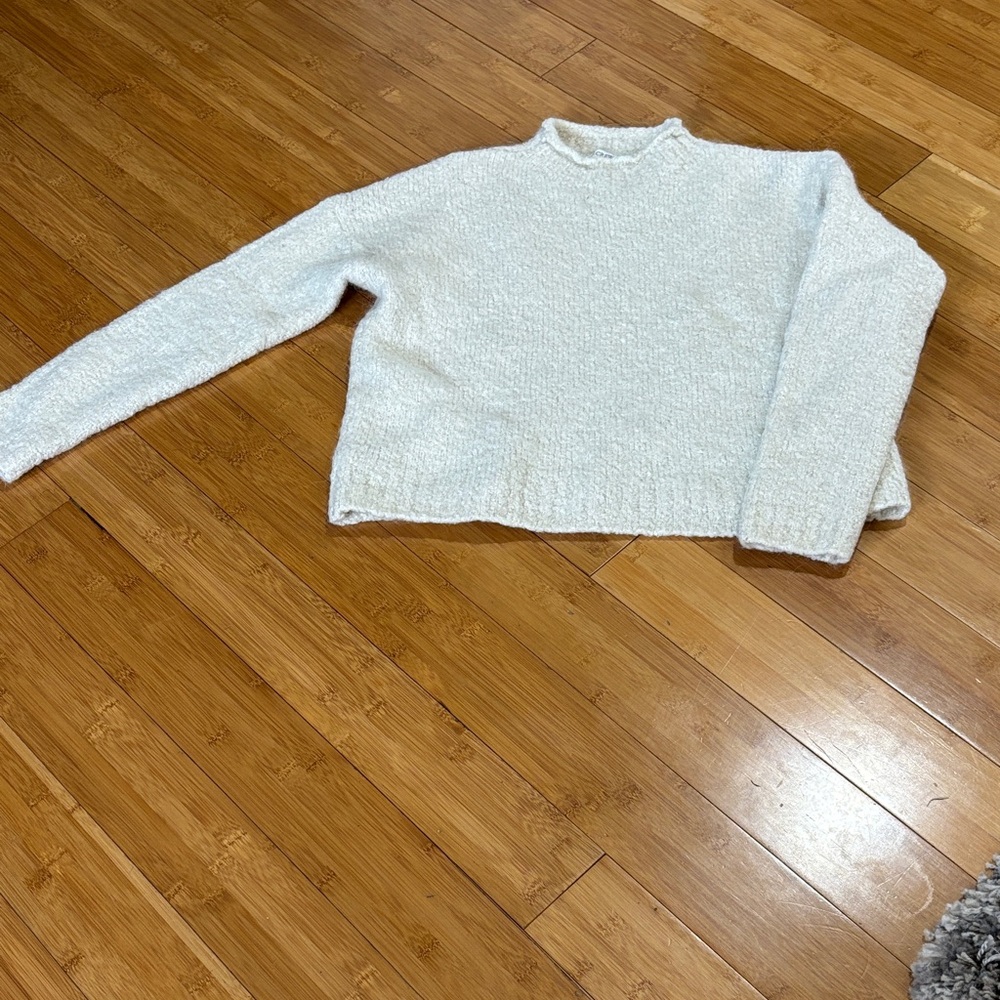 J. Crew Soft Cream Women's Turtleneck Sweater